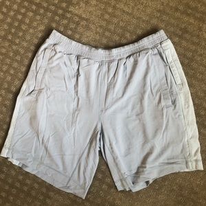 Lululemon grey athletic shorts